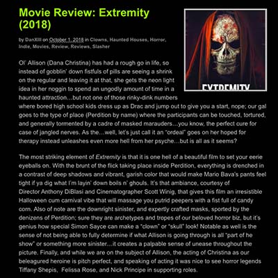 Movie Review: Extremity (2018)